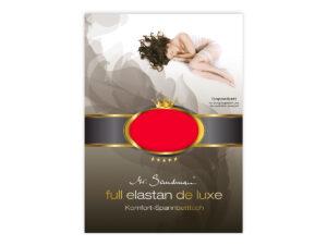 Mr Sandman Hoeslaken Jersey Elastan de Luxe - Rot | 120-130x200-220 cm | Hoogte 40 cm