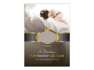 Mr Sandman Hoeslaken Jersey Elastan de Luxe - Safari | 180-200x200-220 cm | Hoogte 40 cm