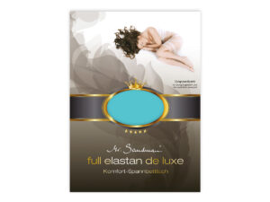 Mr Sandman Hoeslaken Jersey Elastan de Luxe - Türkis | 120-130x200-220 cm | Hoogte 40 cm
