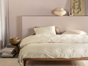 Aziza Duvet cover Oatmeal 2p set 240x220+2/60x70