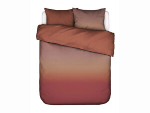 Lunare Duvet cover Terracotta 2p set 240x220+2/60x70